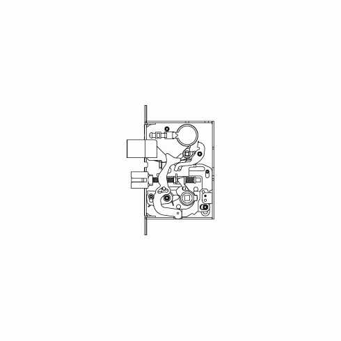 schlage mortise lock parts diagram