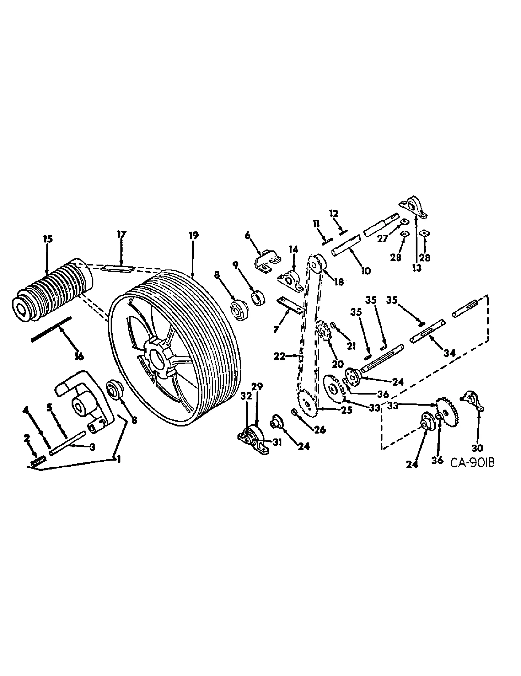 schwinn airdyne parts diagram