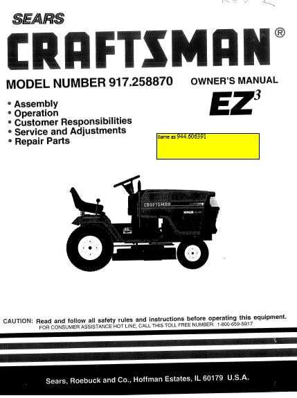 craftsman 46 riding mower parts diagram