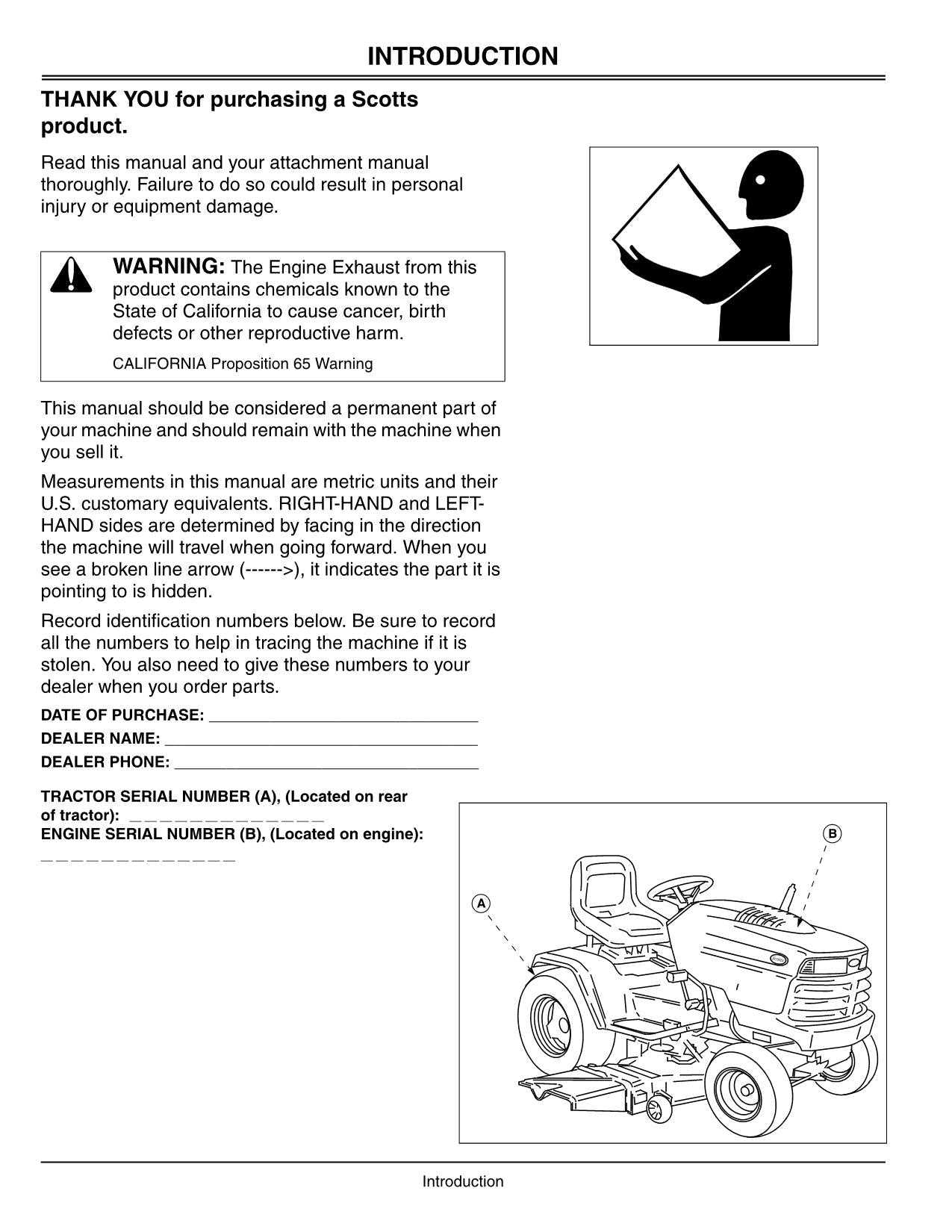 scotts s2554 parts diagram