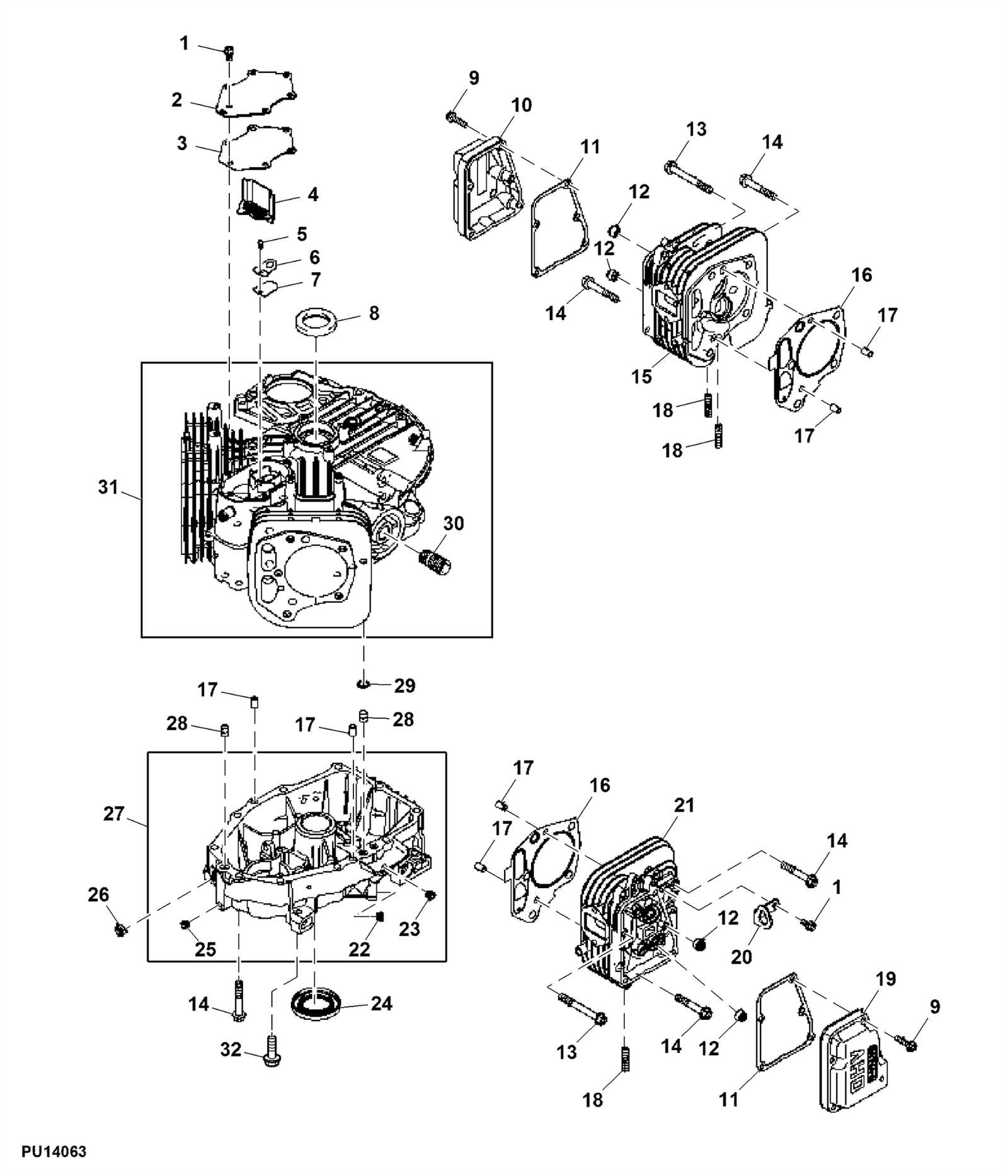 john deere x580 parts diagram