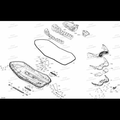 sea doo spark parts diagram