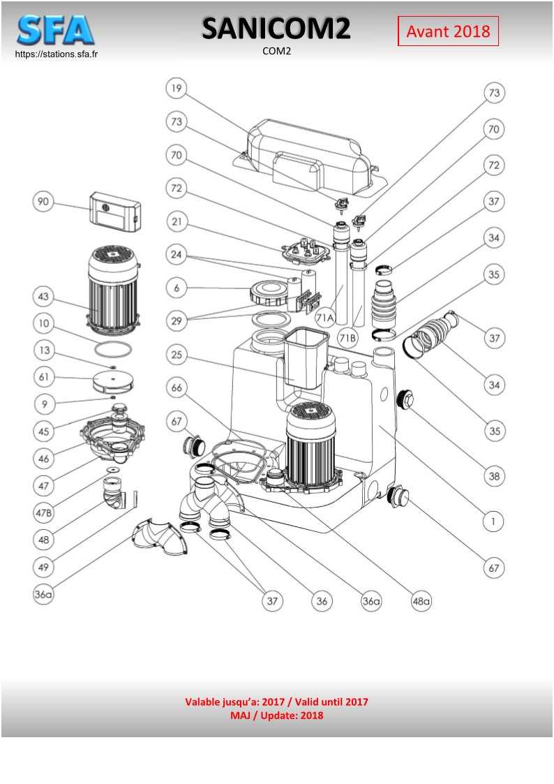 sf60110 1 pump parts diagram