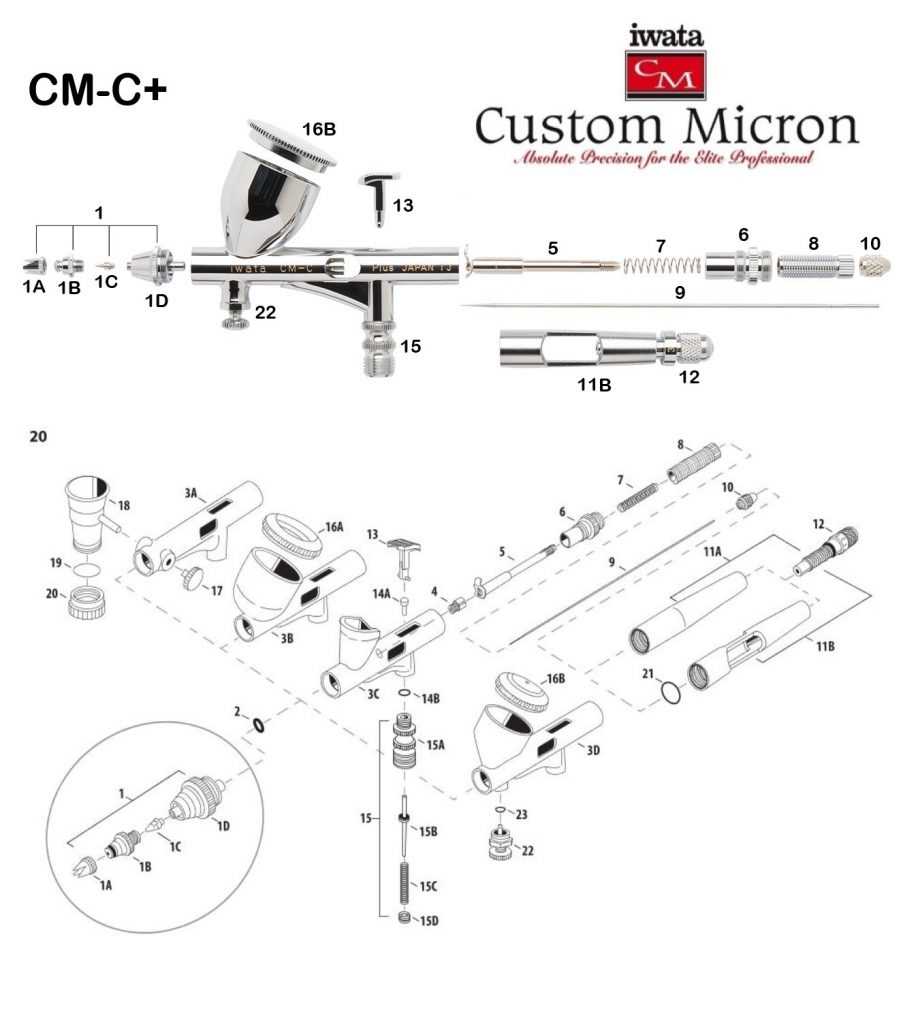 iwata neo parts diagram