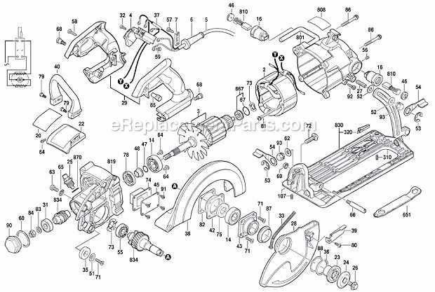 skilsaw parts diagram