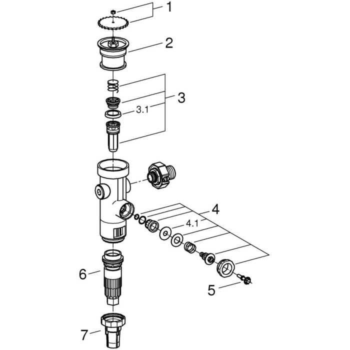 sloan flushometer parts diagram