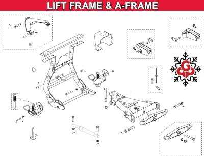 sno way plow parts diagram