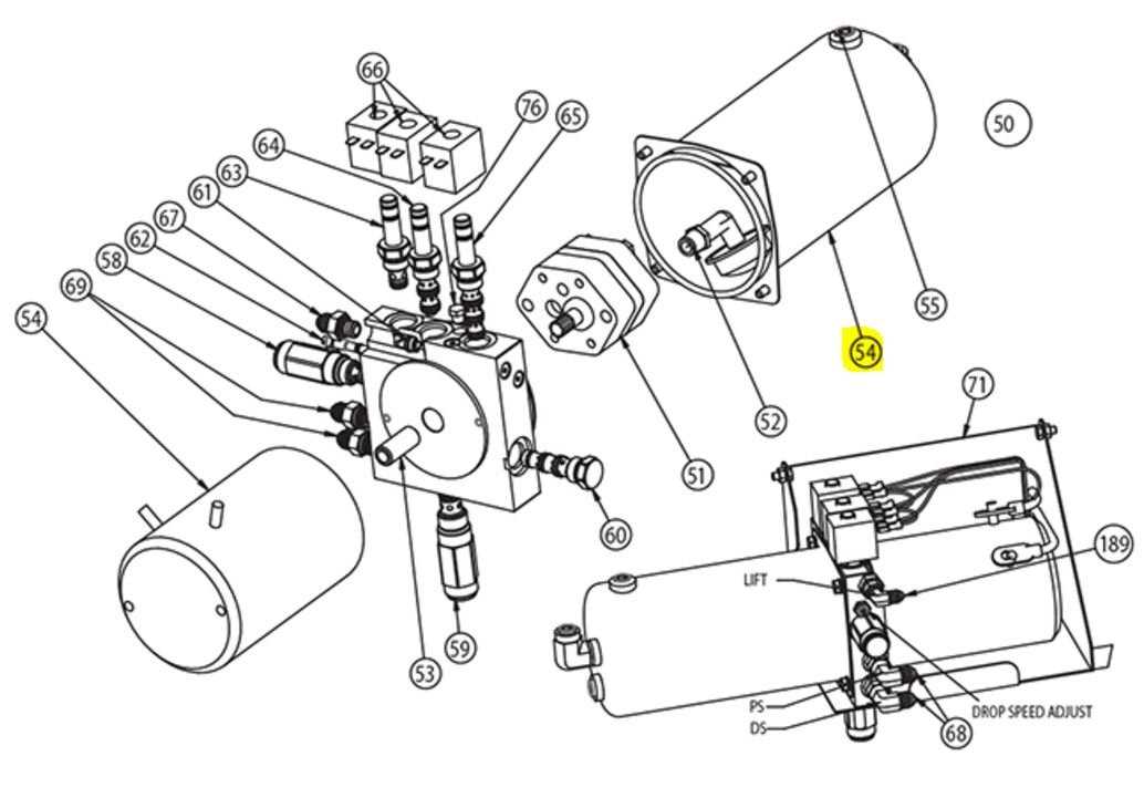 snowdogg plow parts diagram