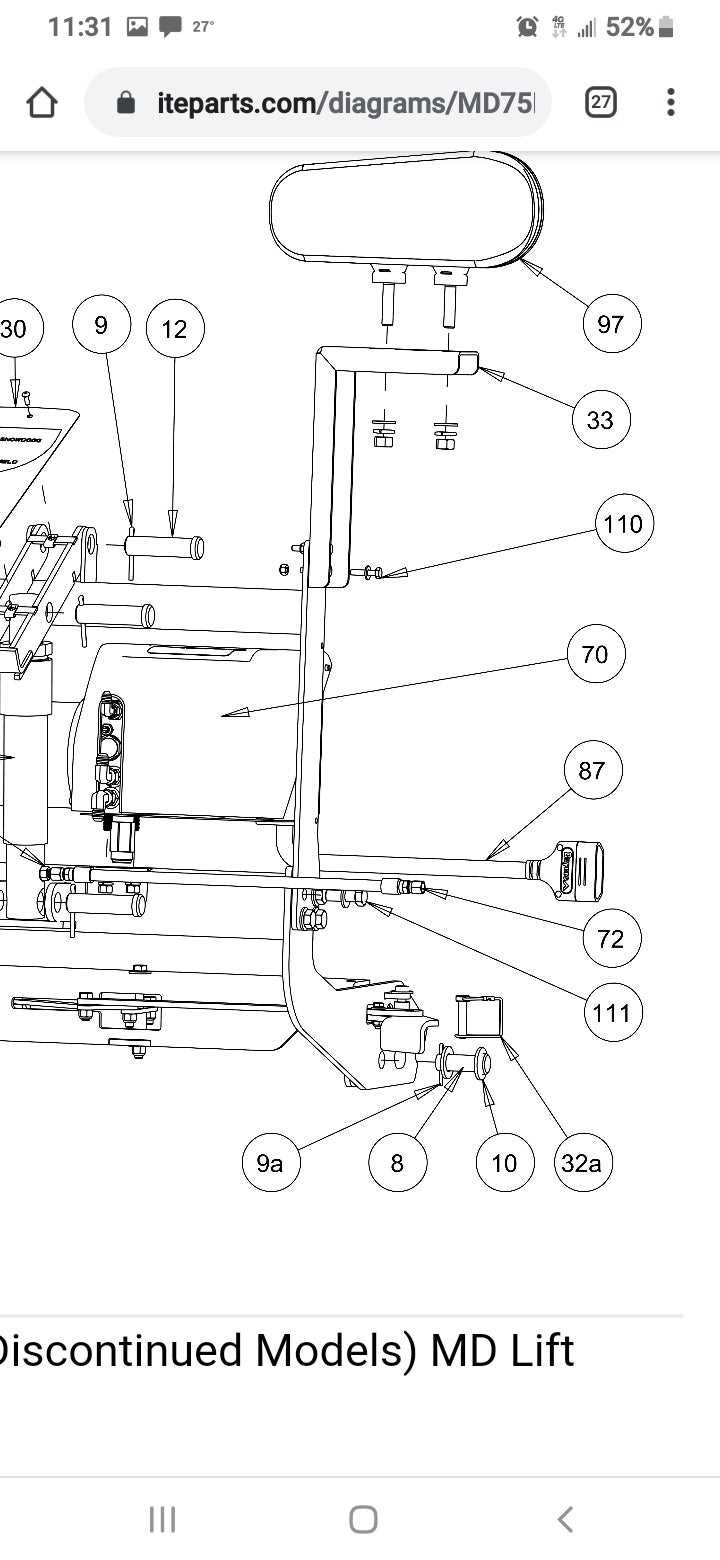 snowdogg plow parts diagram