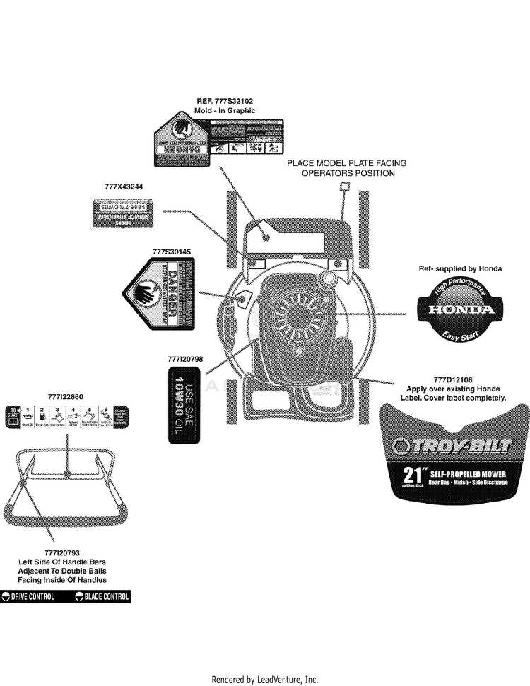 troy bilt tb110 engine parts diagram