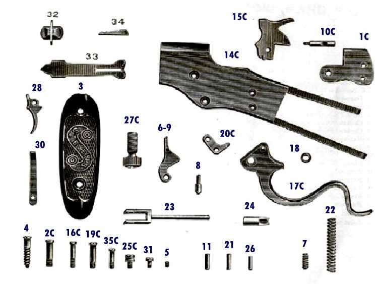 stevens model 94 parts diagram