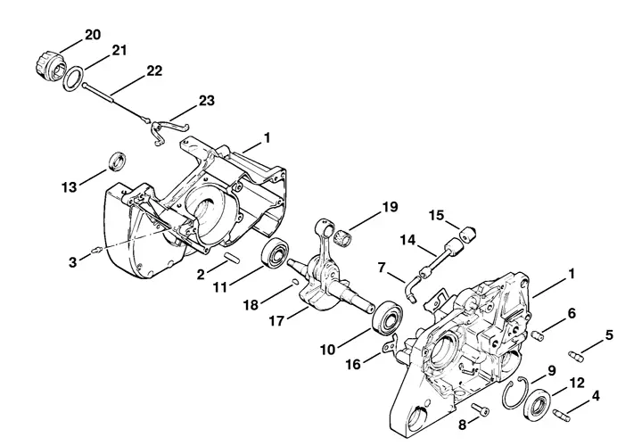 stihl 034 parts diagram