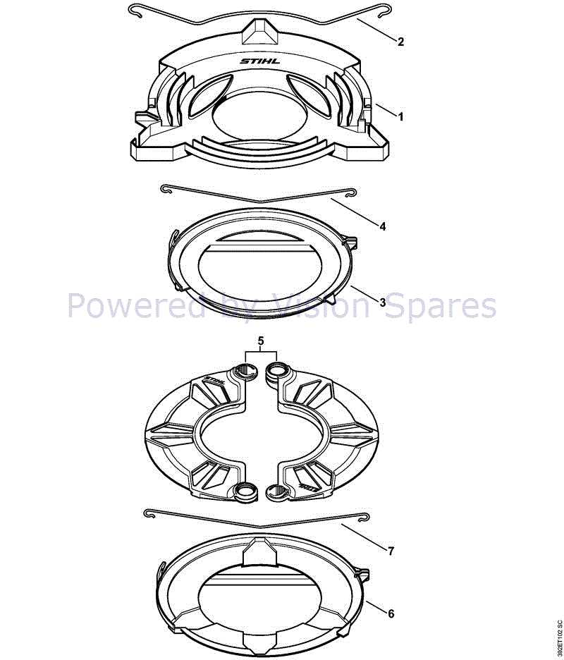 stihl fs 111 r parts diagram