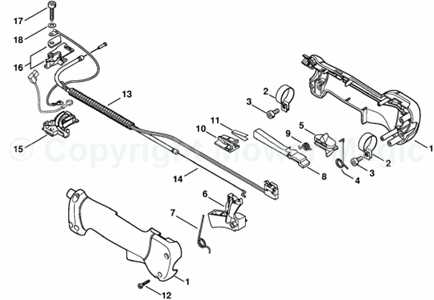 stihl fs 111 r parts diagram