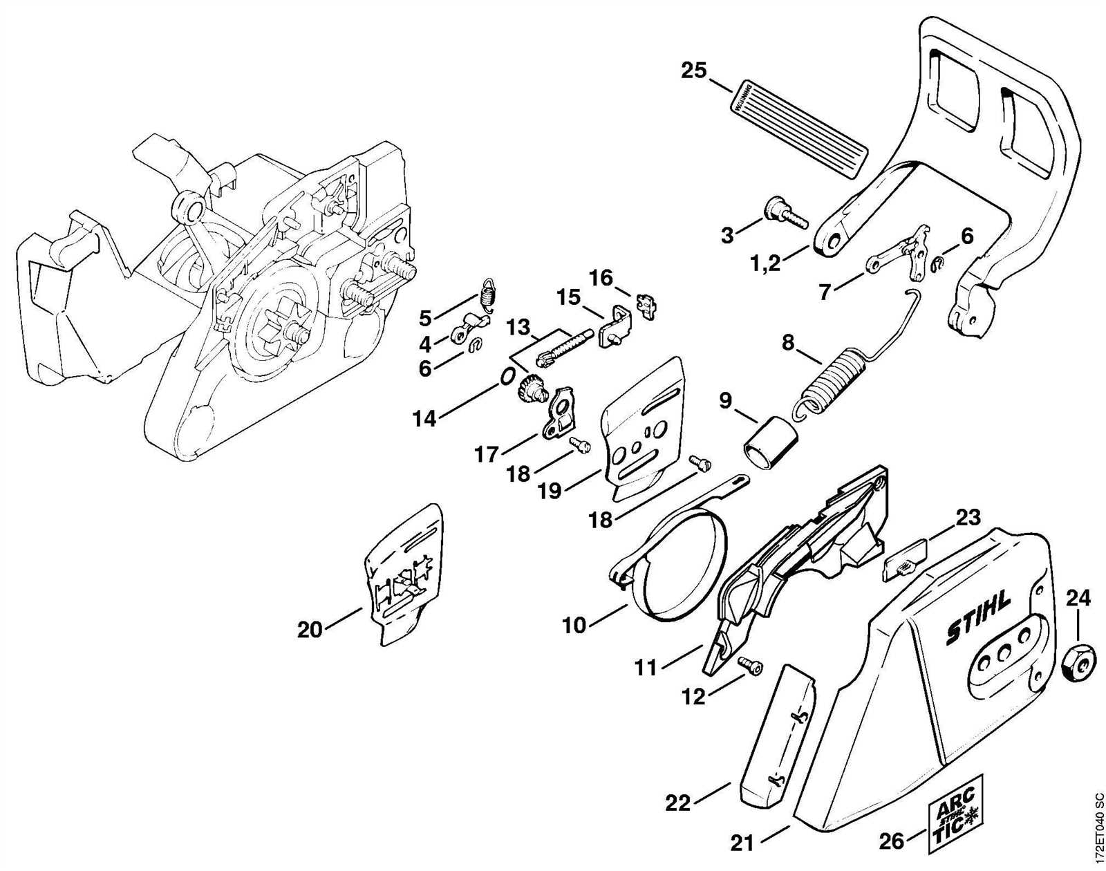 stihl ms 180 parts diagram