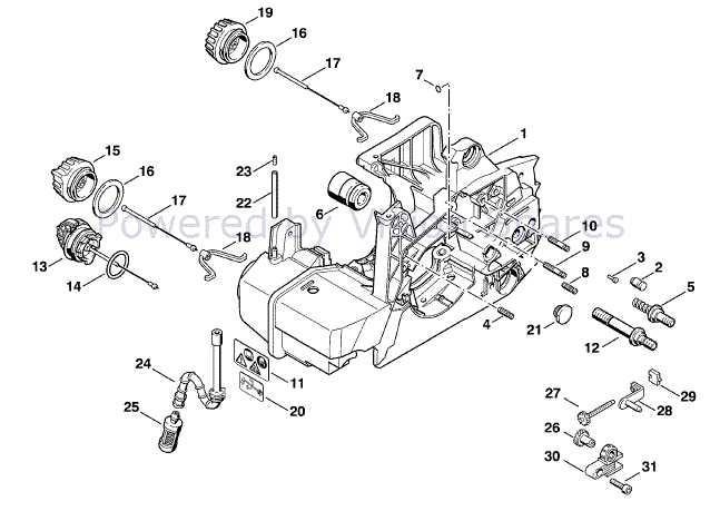 stihl ms 290 parts diagram