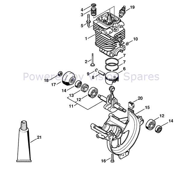 stihl parts diagram 025