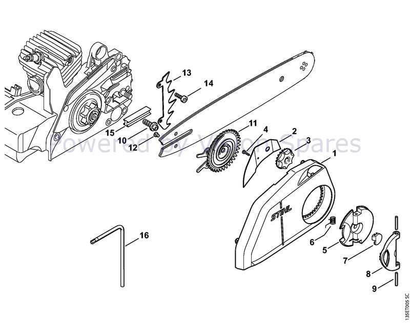 stihl parts diagram 025