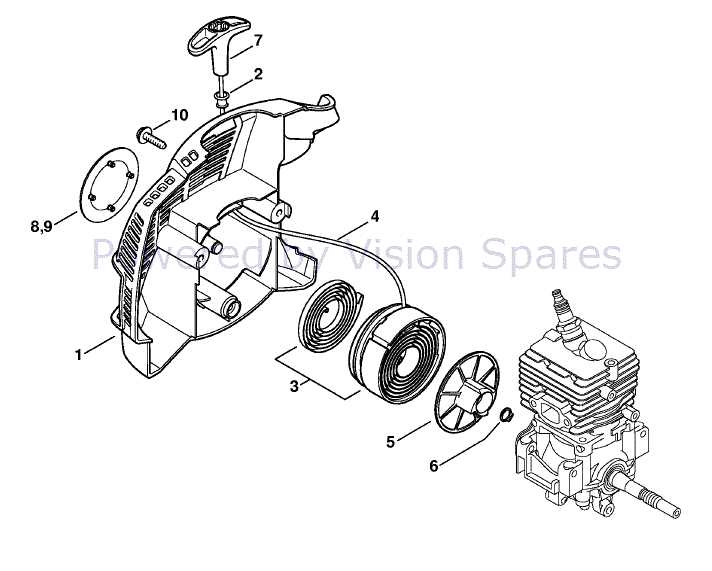 stihl trimmer fs 40 parts diagram
