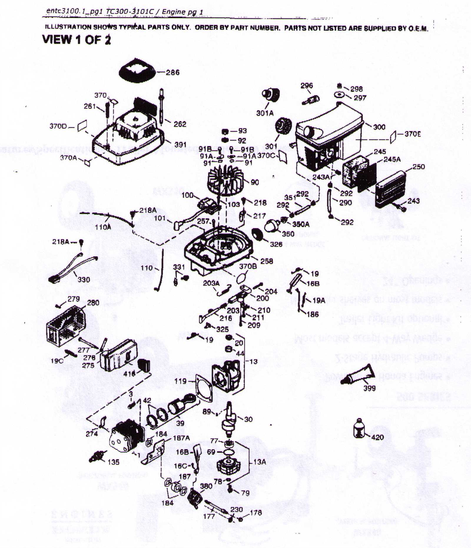 strikemaster mag 2000 parts diagram