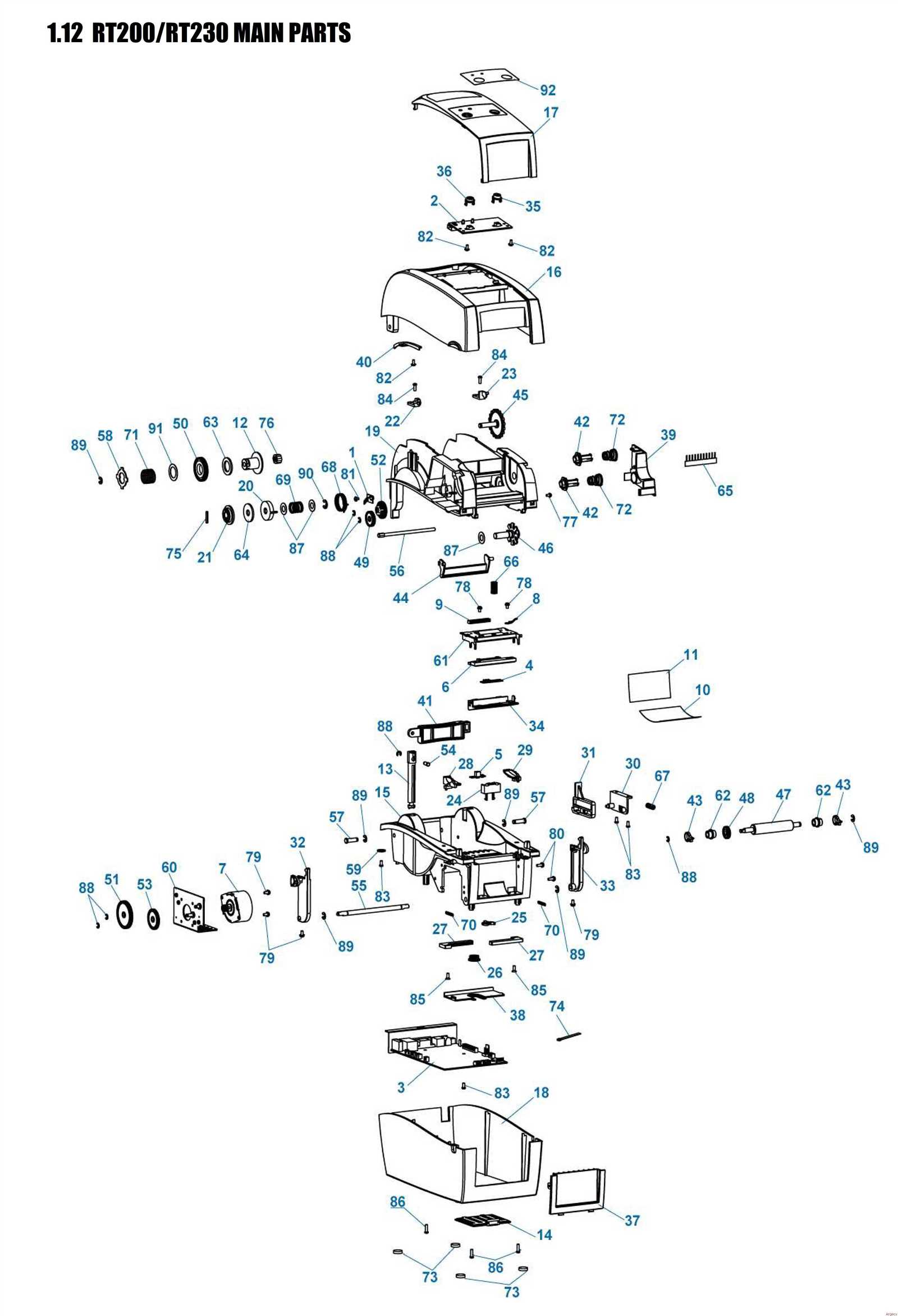 strikemaster mag 2000 parts diagram