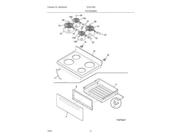 tappan oven parts diagram