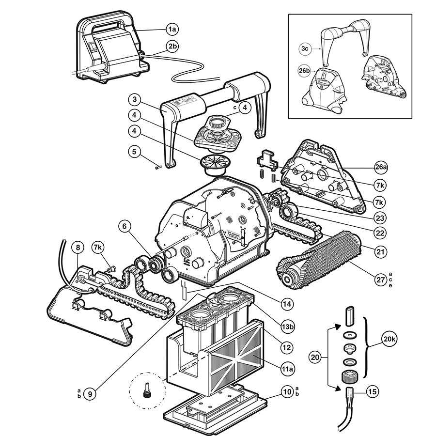 lane shark parts diagram