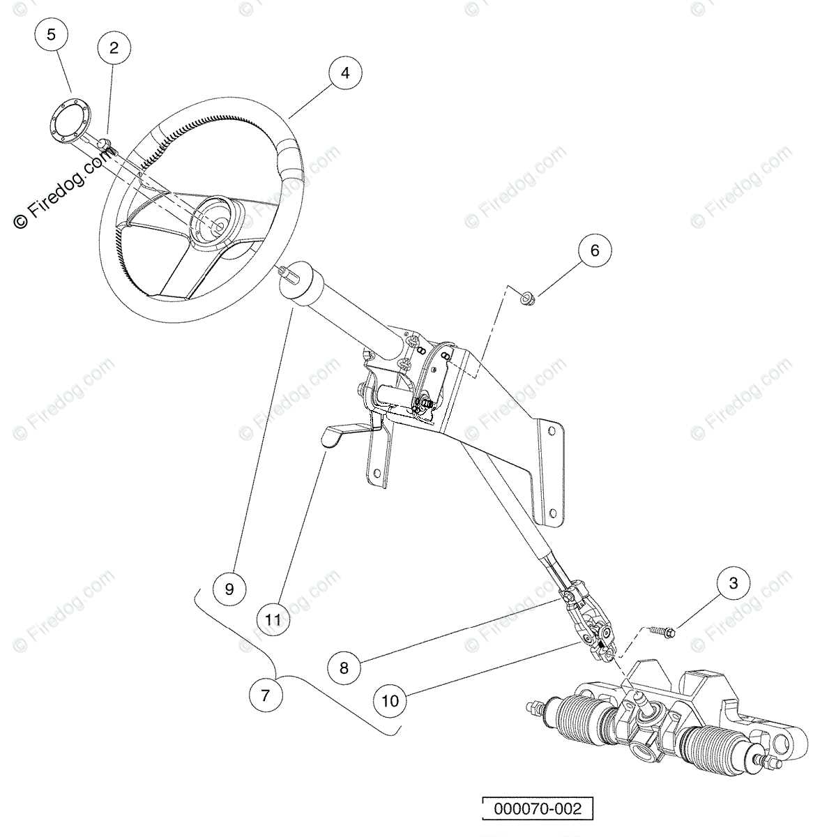 column parts diagram