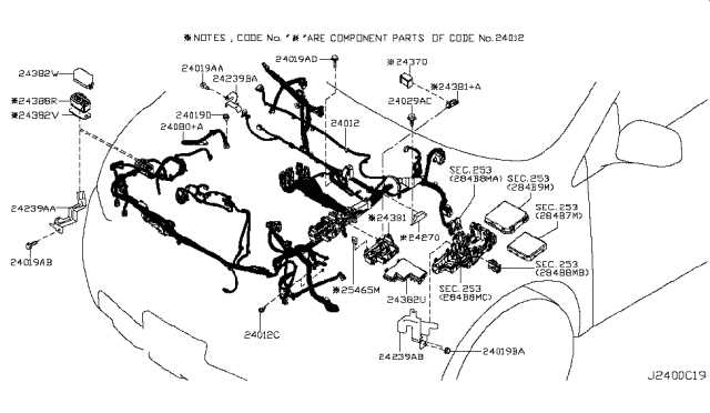 2016 nissan rogue parts diagram