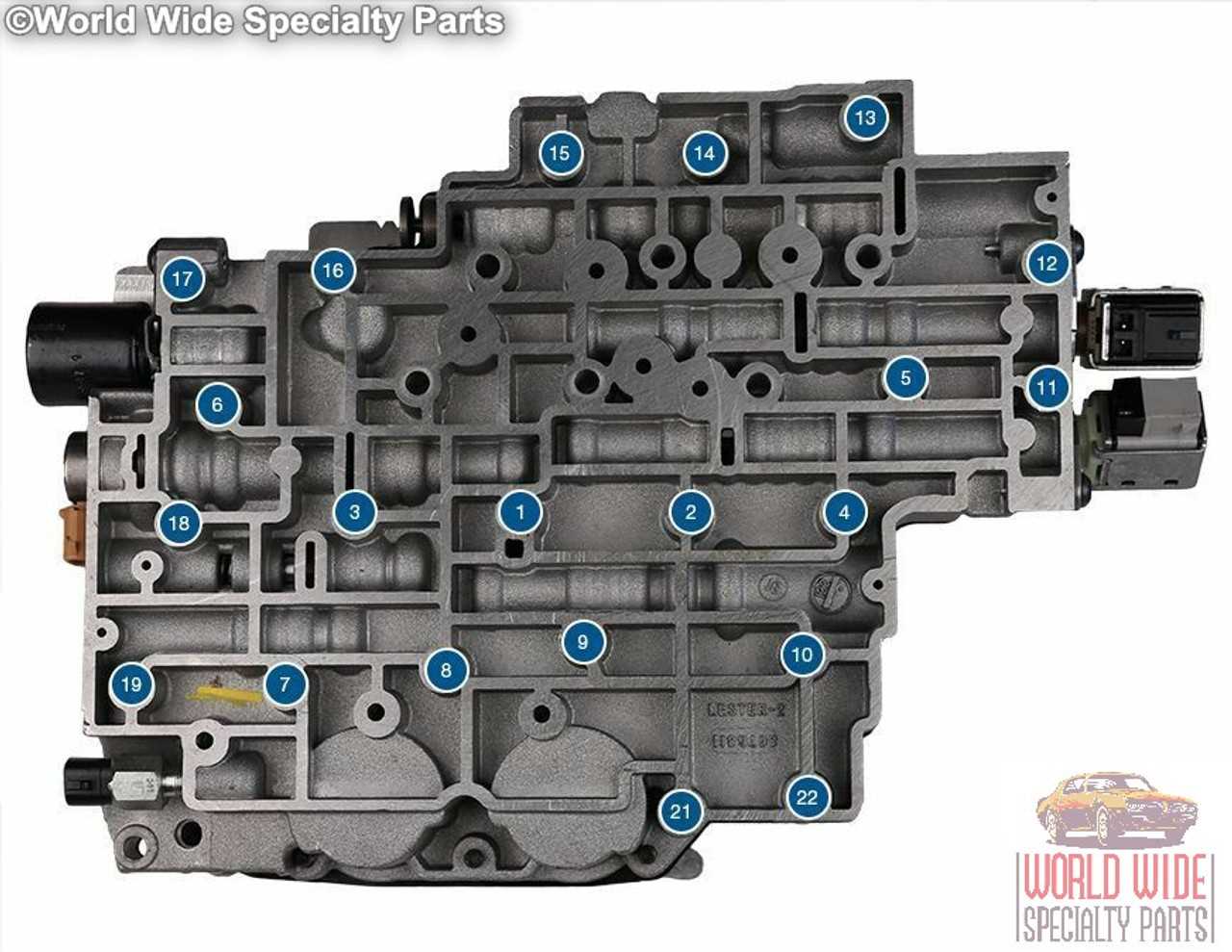 4l80e transmission parts diagram