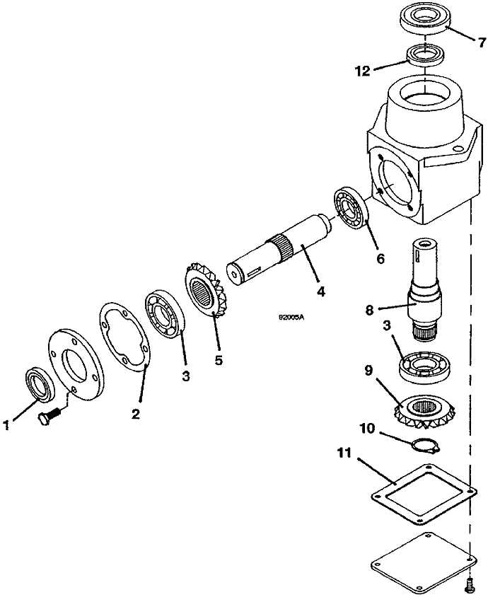 john deere 855 parts diagram