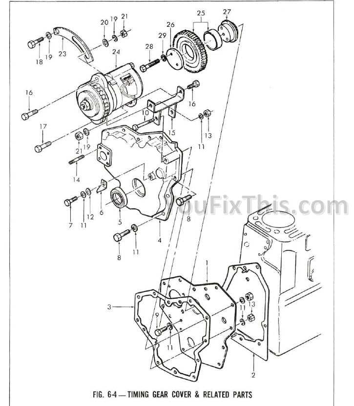 tractor diagram parts