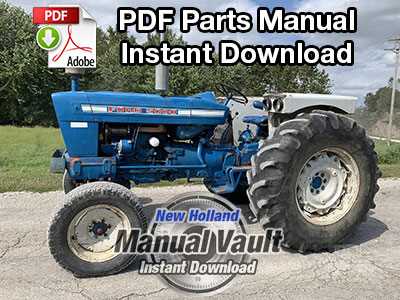 ford 5000 tractor parts diagram