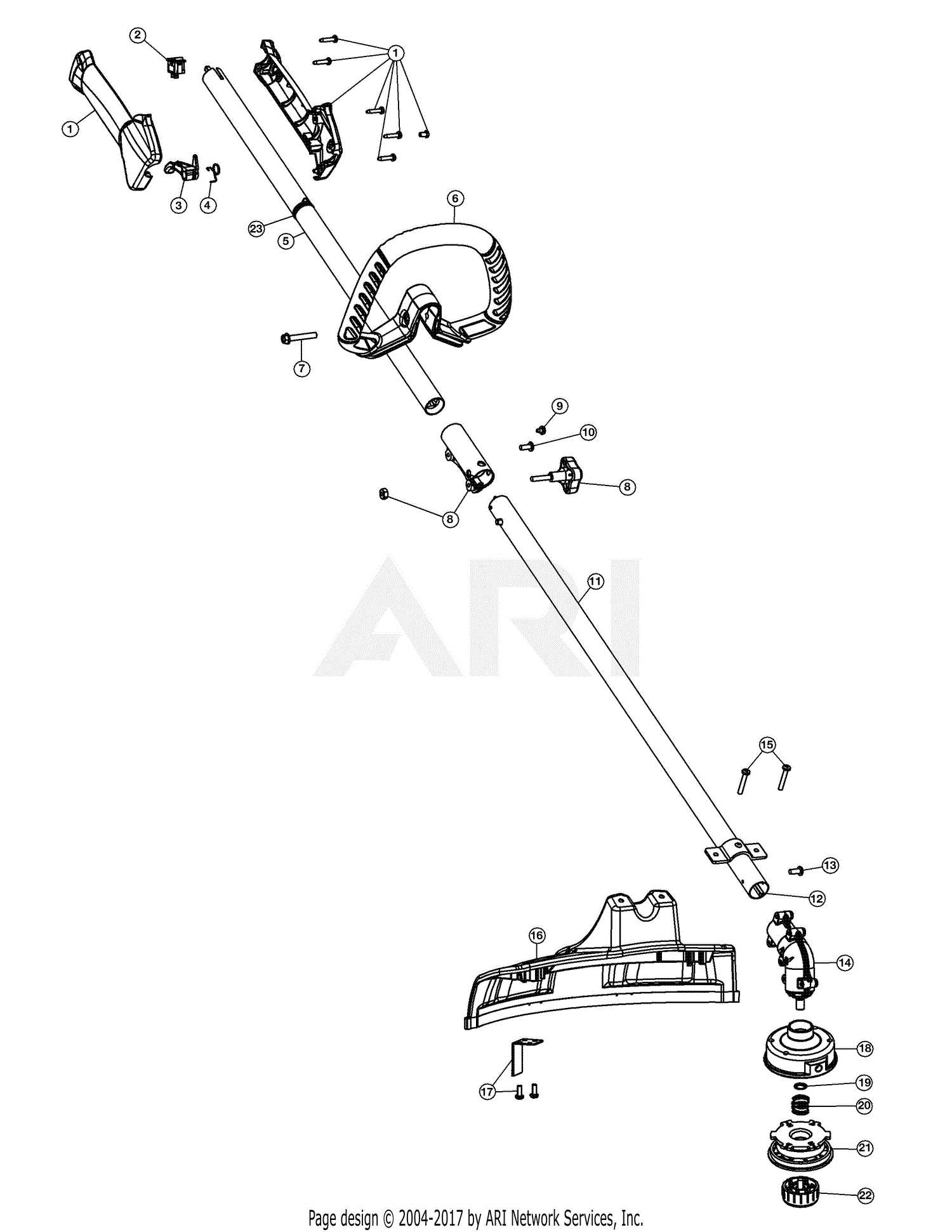 troy bilt tb35ec parts diagram