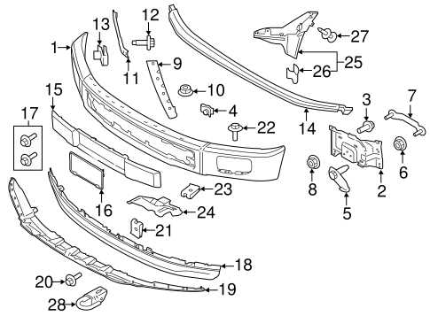 truck front end parts diagram