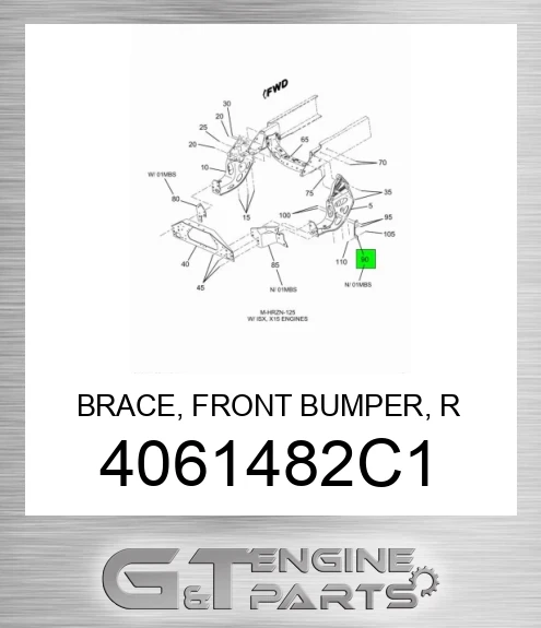 truck front end parts diagram