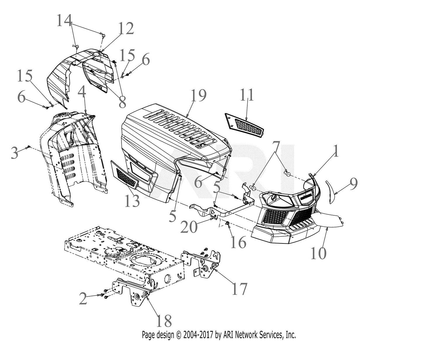 craftsman rer 1000 parts diagram