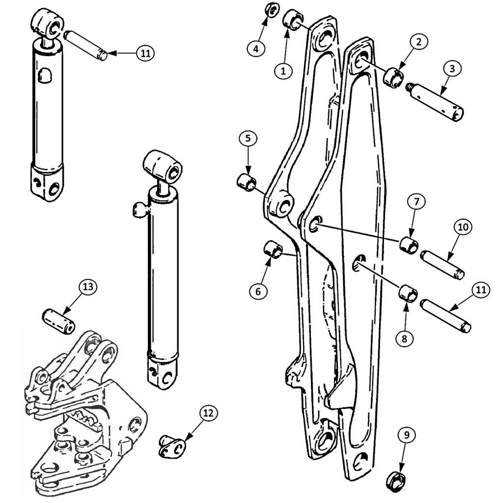 case 580k backhoe parts diagram