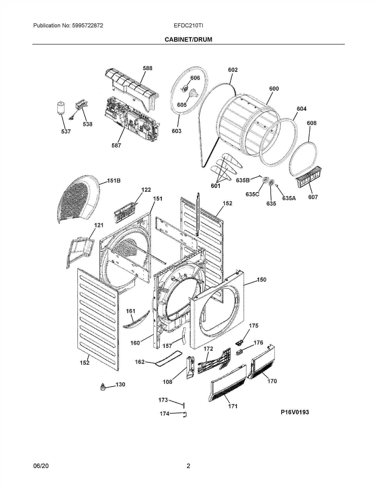 whirlpool dryer parts diagram