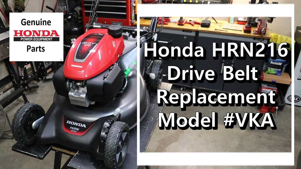 honda hrr2163tda parts diagram