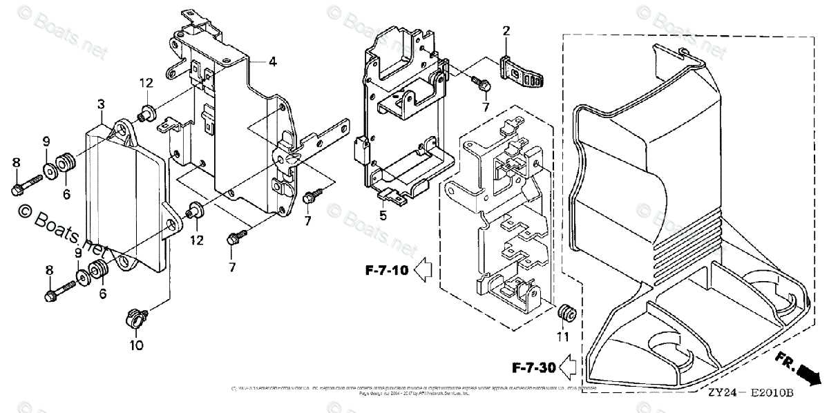 honda 9.9 outboard parts diagram