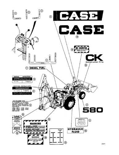 case 580ck parts diagram