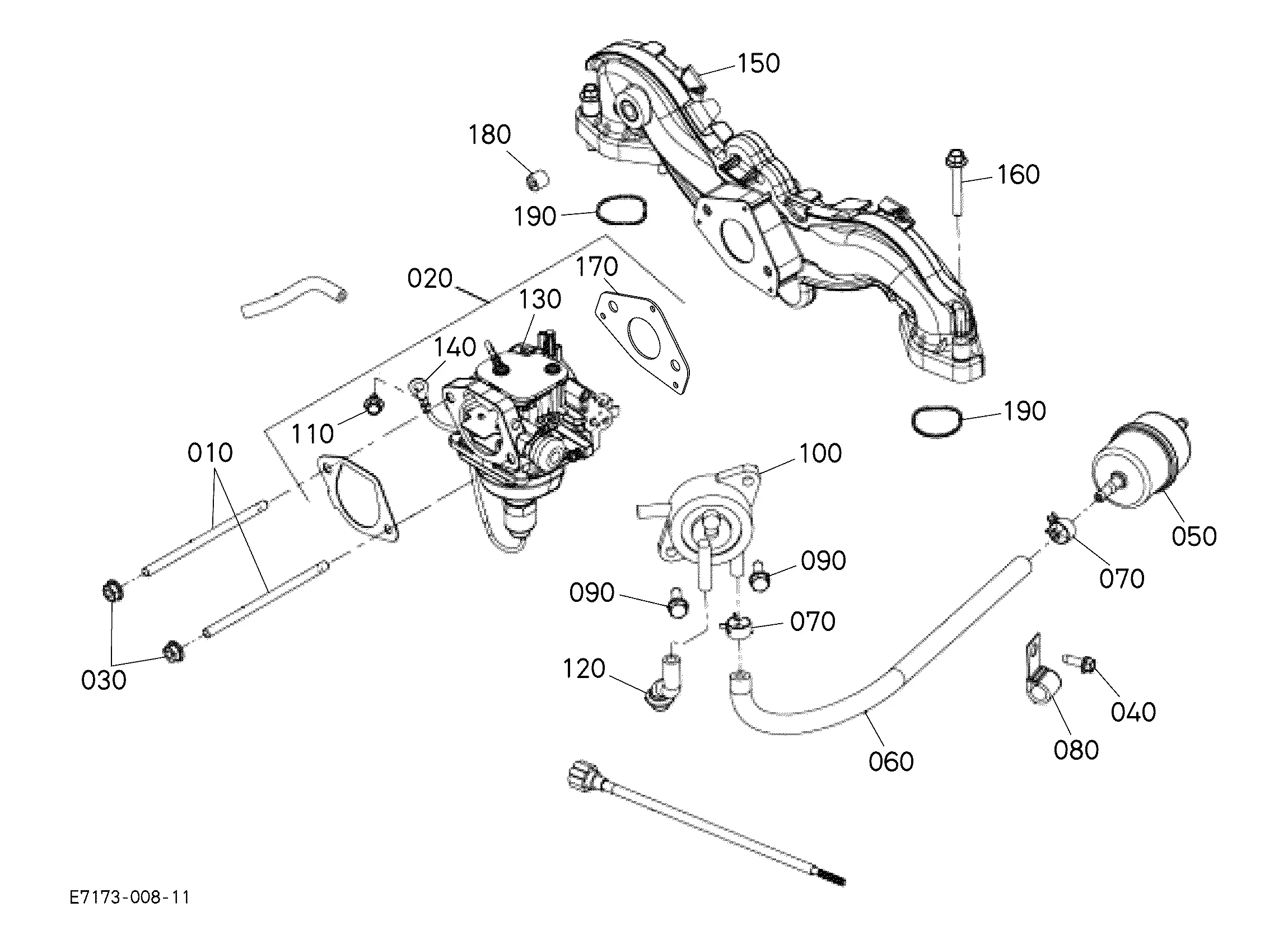 kubota z121skh 48 parts diagram