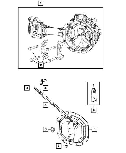 dodge ram front end parts diagram