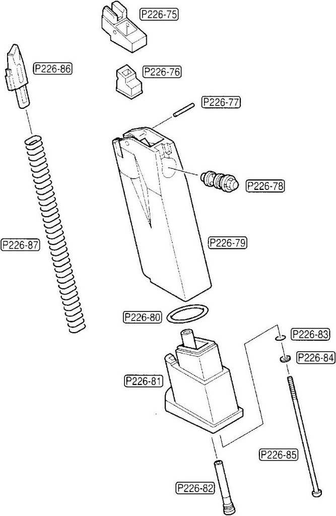 sig p226 parts diagram