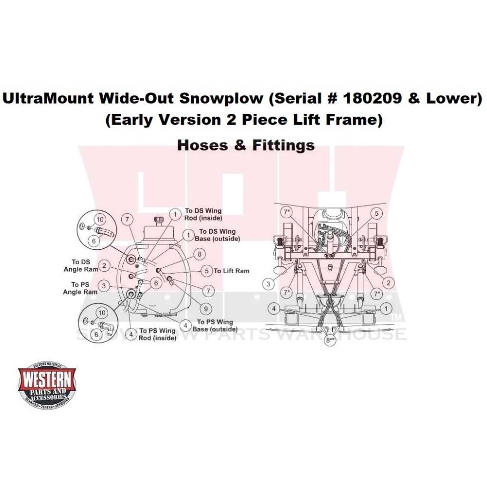 western wideout parts diagram