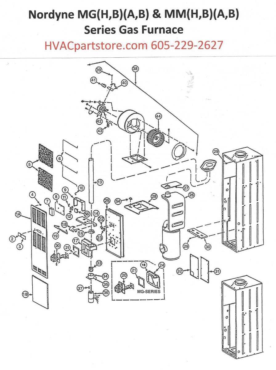 intertherm furnace parts diagram