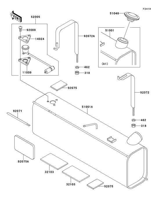 kawasaki mule 3010 parts diagram