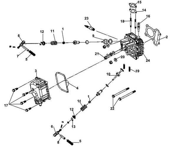 honda hs828 parts diagram