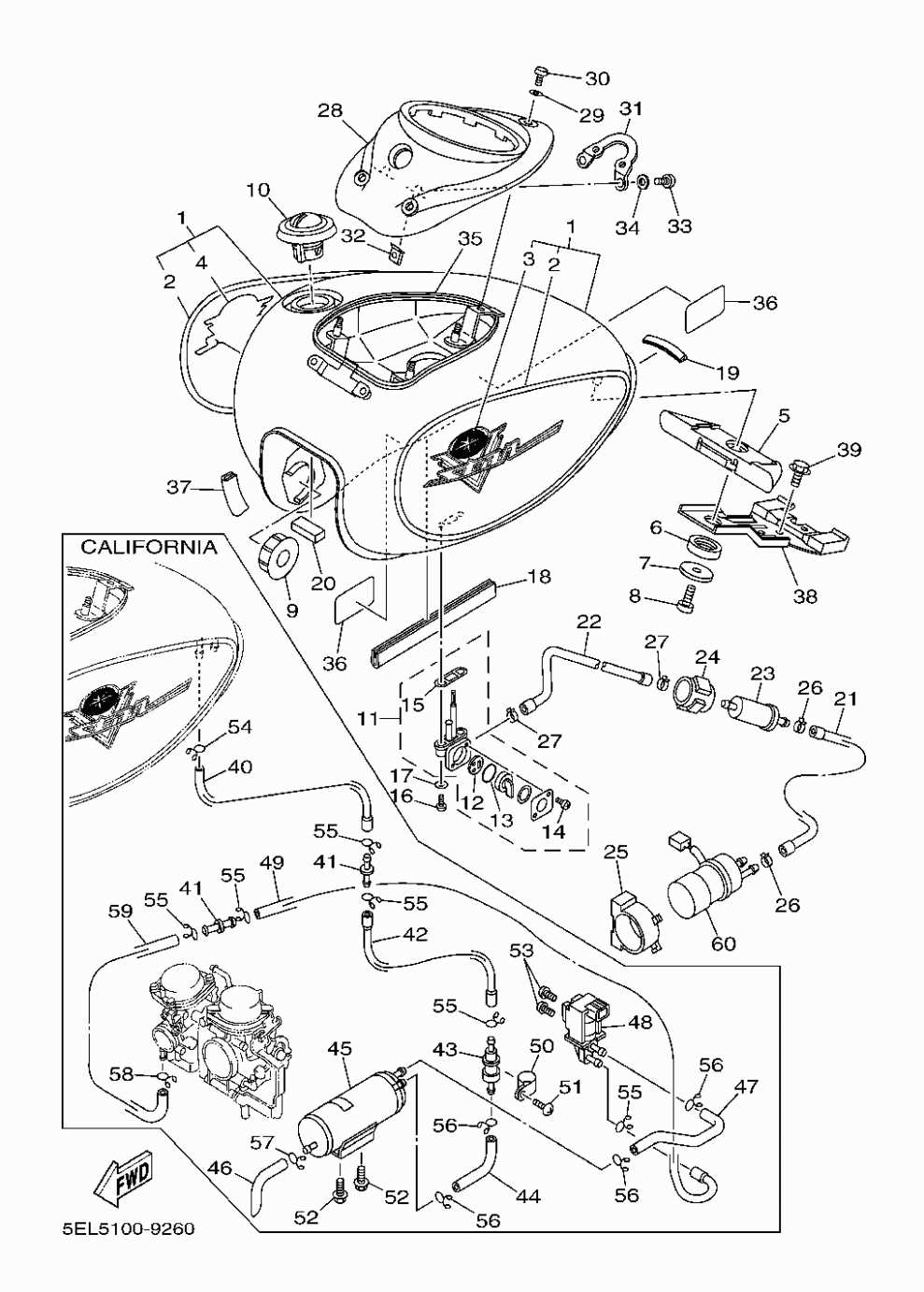 Yamaha V Star 650 Parts Diagram Comprehensive Guide